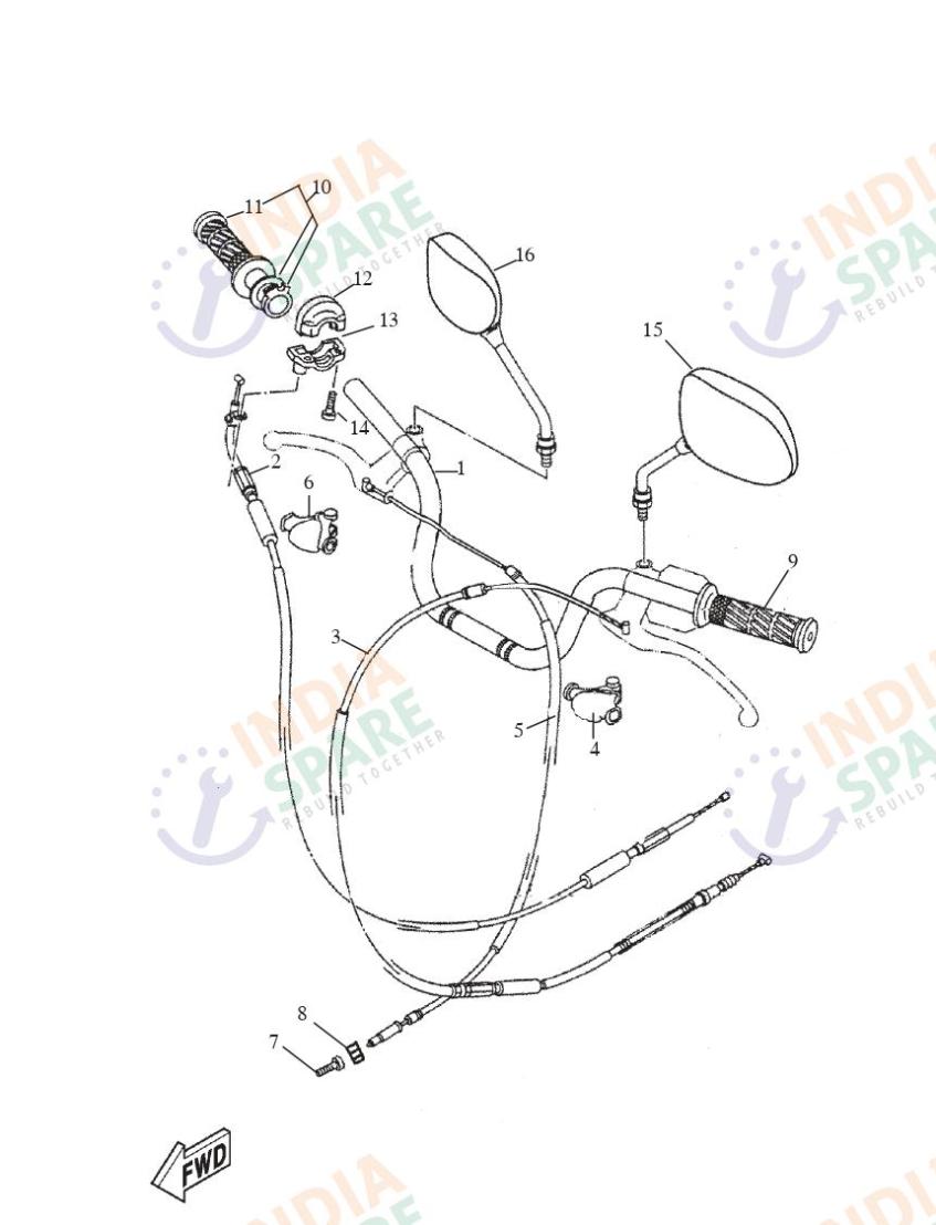 STEERING HANDLE CABLE